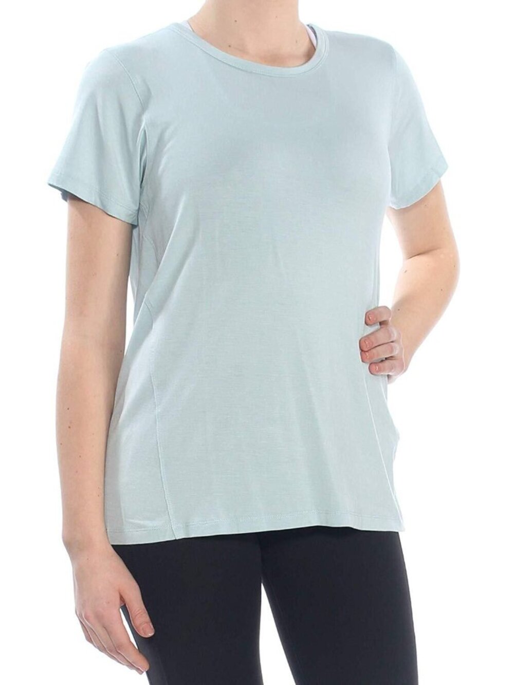 DKNY Womens Sport Mesh Racerback T-Shirt